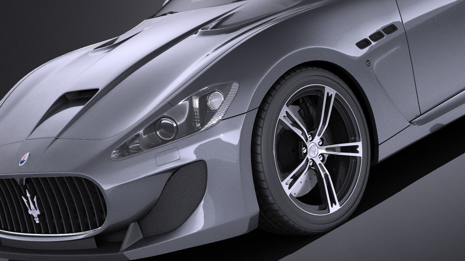 Maserati GranTurismo MC Stradale 2016 VRAY 3D model_2