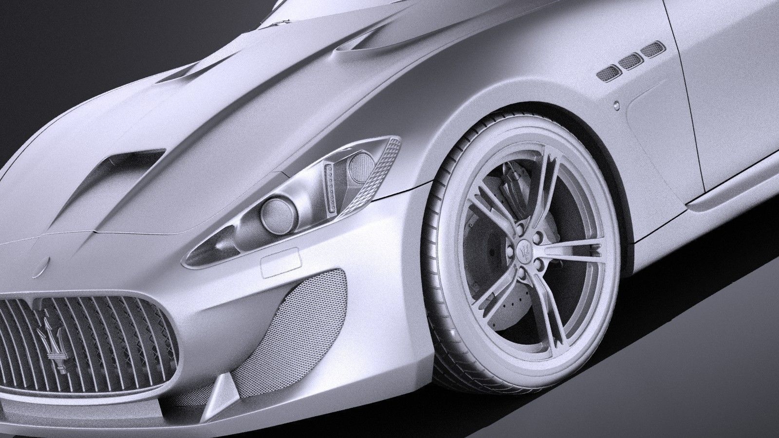 Maserati GranTurismo MC Stradale 2016 VRAY 3D model_9