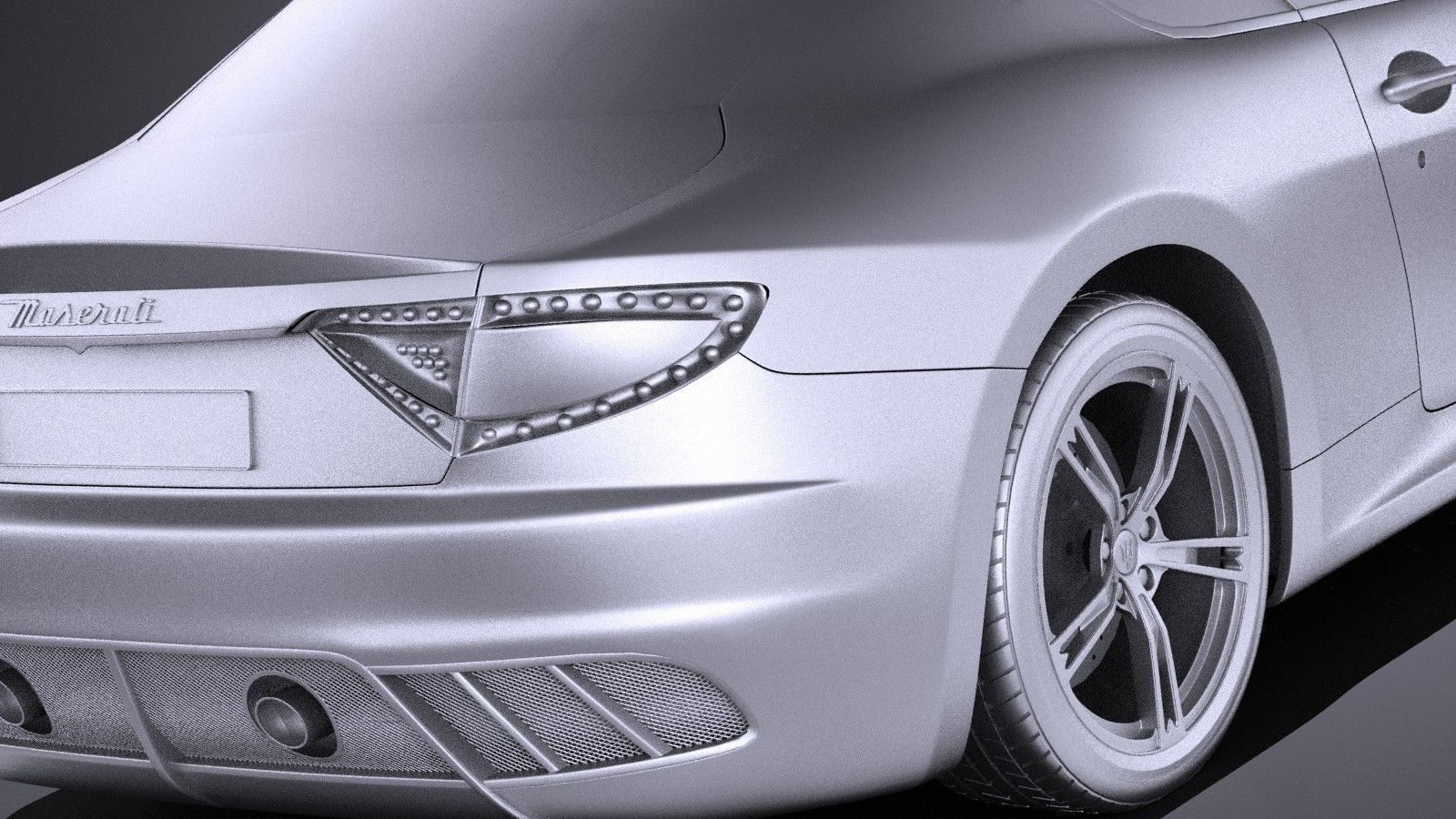 Maserati GranTurismo MC Stradale 2016 VRAY 3D model_10