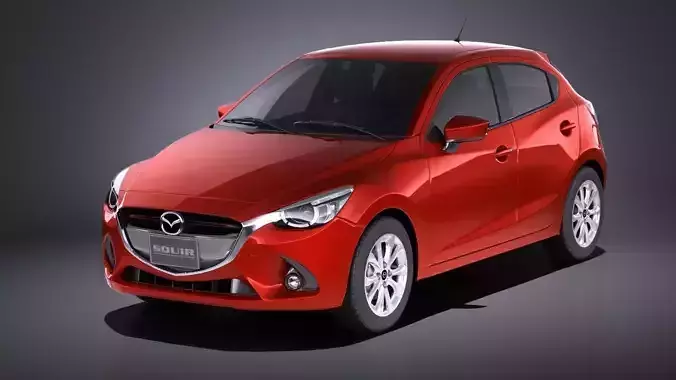 Mazda 2 2017 VRAY