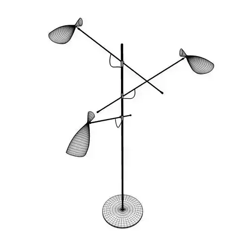 Modern Classic Designer Control Brand Duke Floor Lamp 3D model