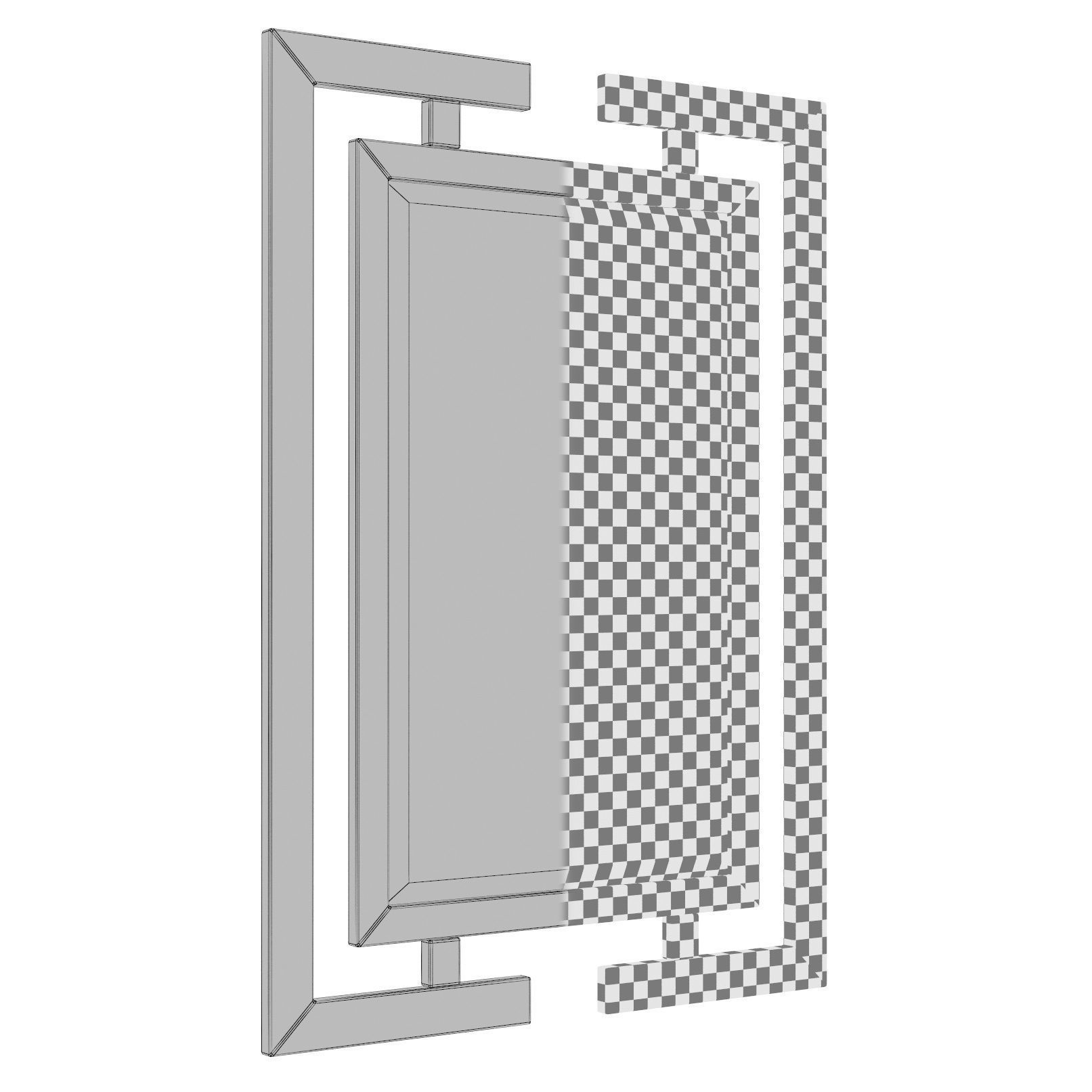 Urso Accent Mirror MCRW6681 3D model_2