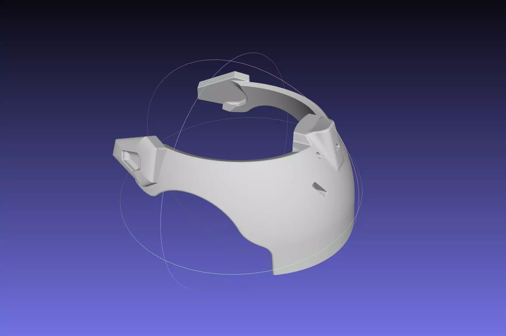 Overwatch Brigitte Armor Neckpiece 3D print model