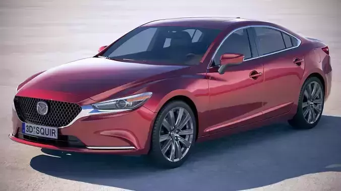 Mazda 6 Sedan 2018 3D model