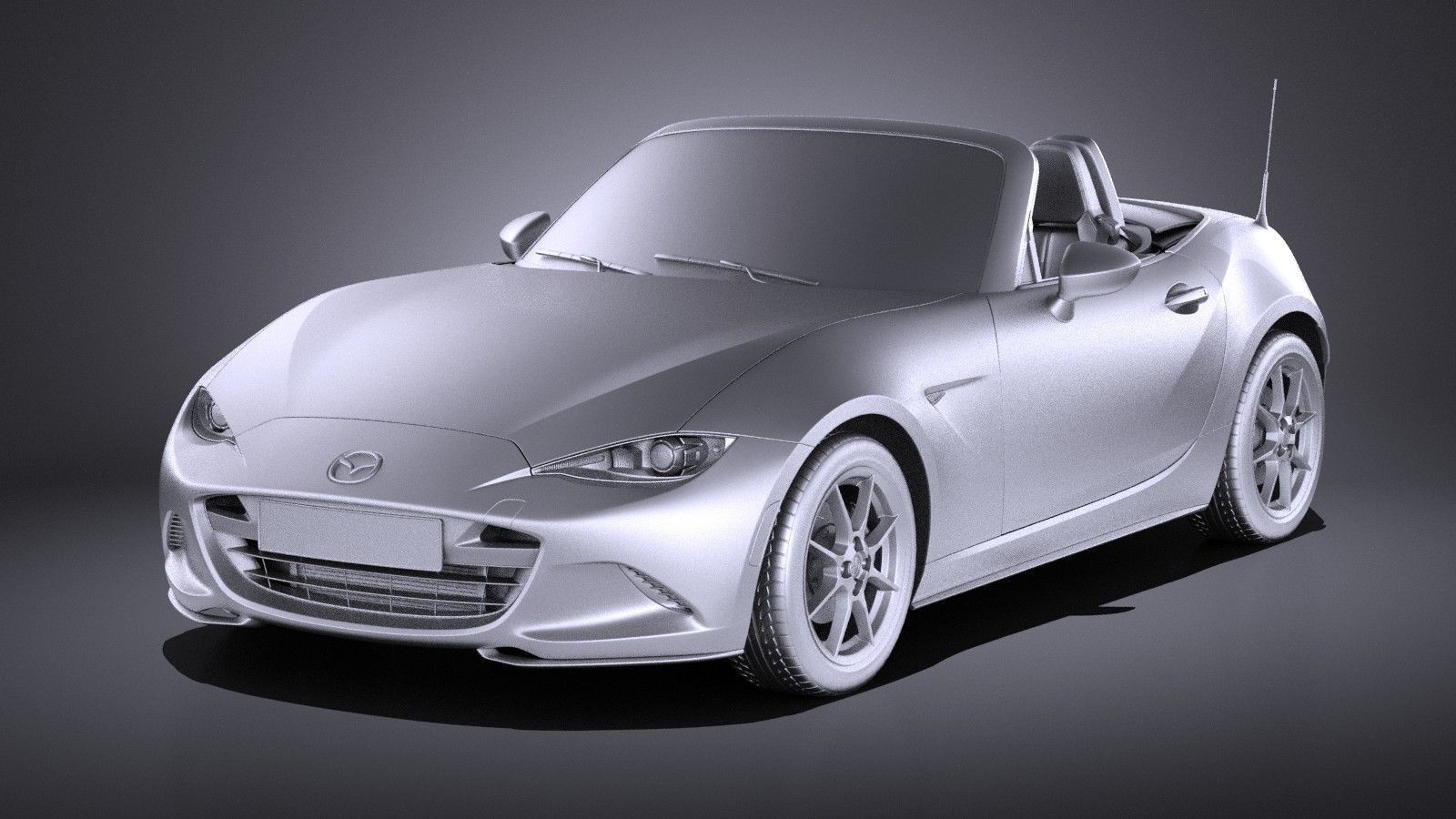 Mazda MX-5 2016 VRAY 3D model_8