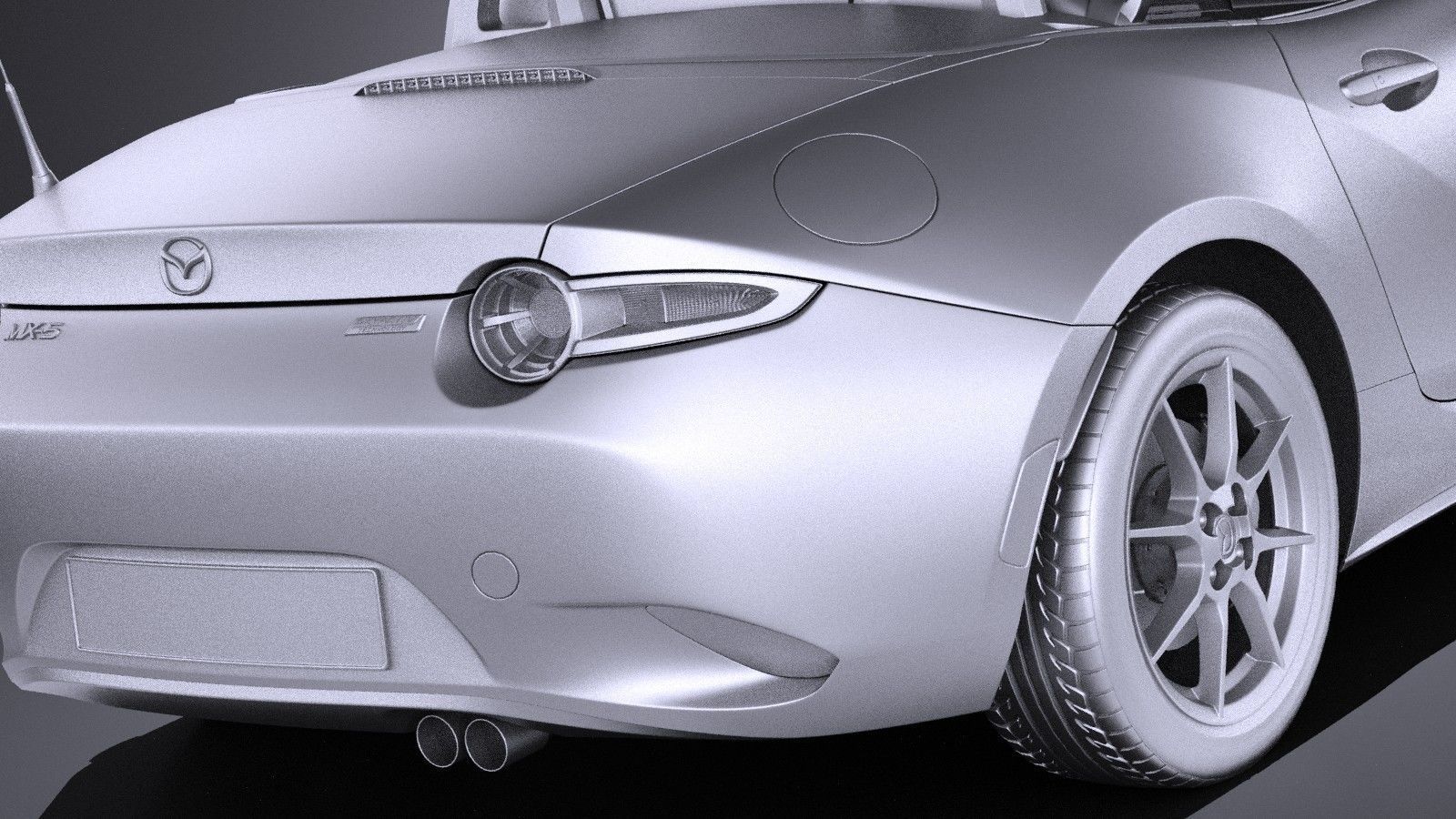 Mazda MX-5 2016 VRAY 3D model_10