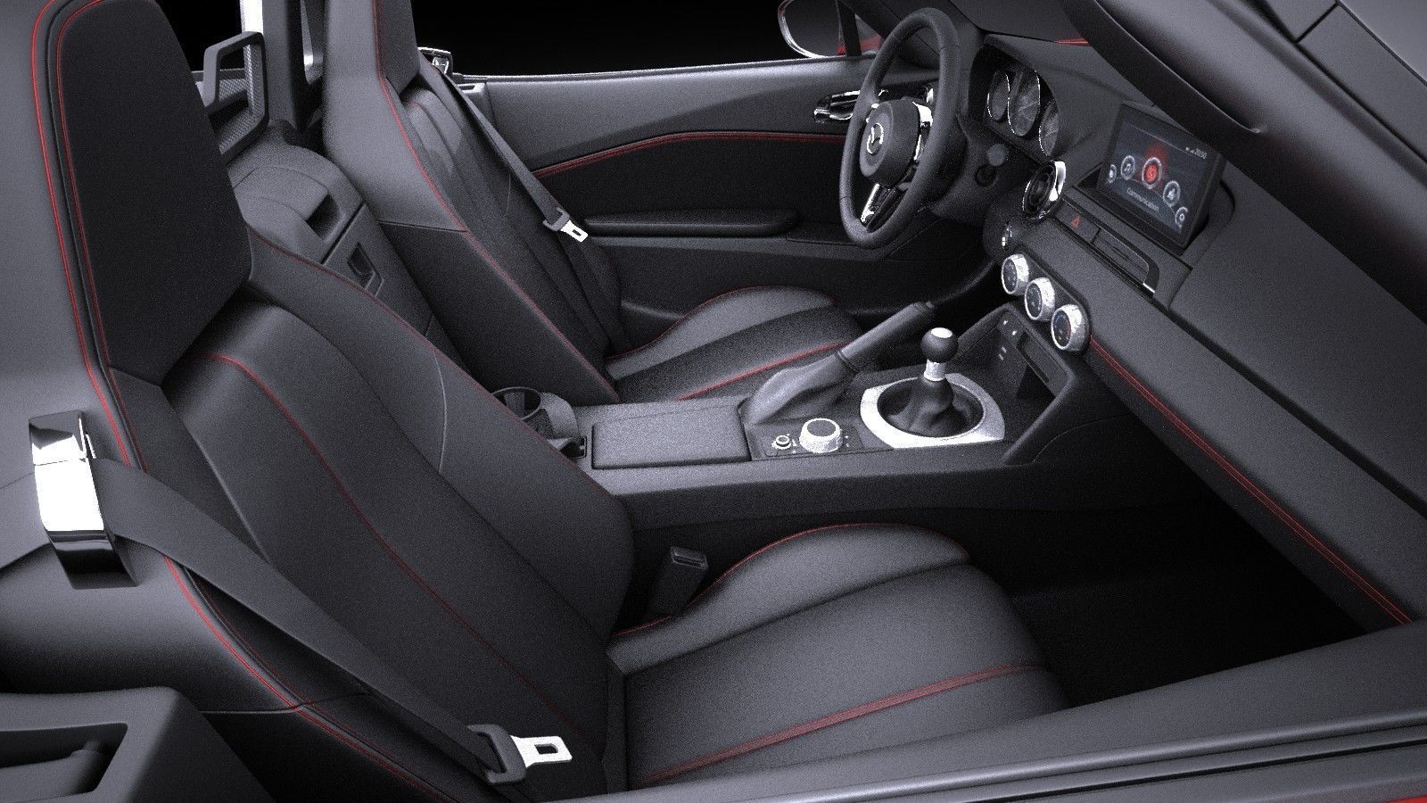 Mazda MX-5 2016 VRAY 3D model_14