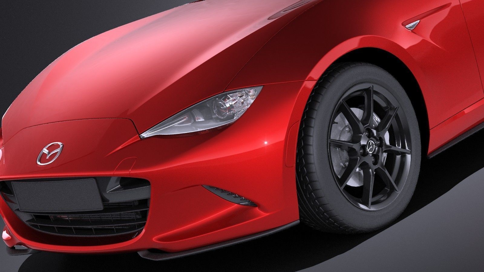 Mazda MX-5 2016 VRAY 3D model_2