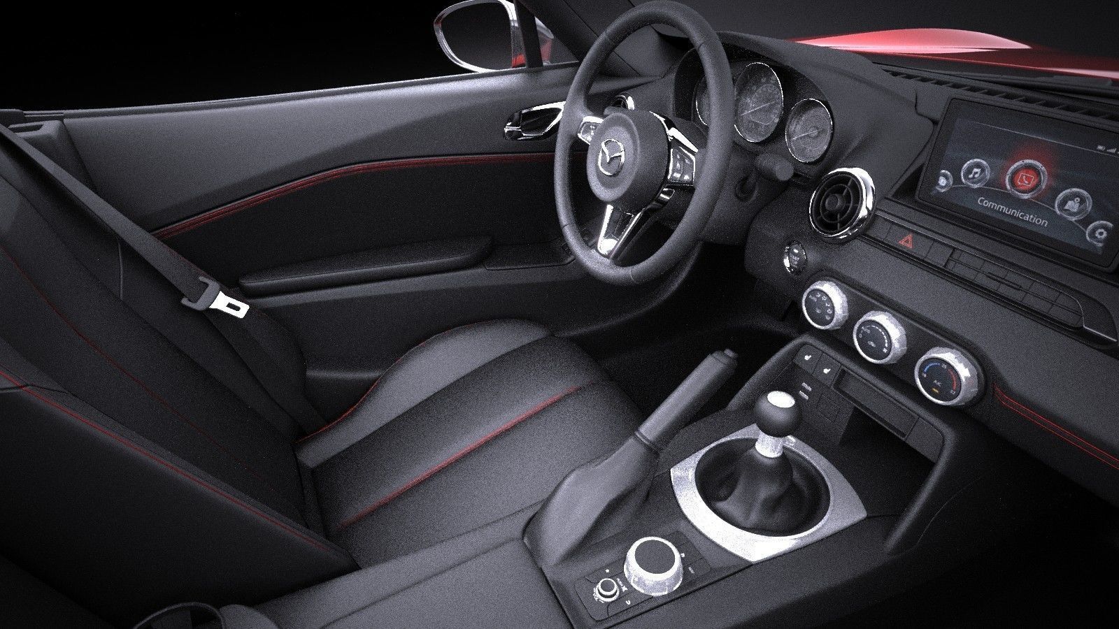 Mazda MX-5 2016 VRAY 3D model_13