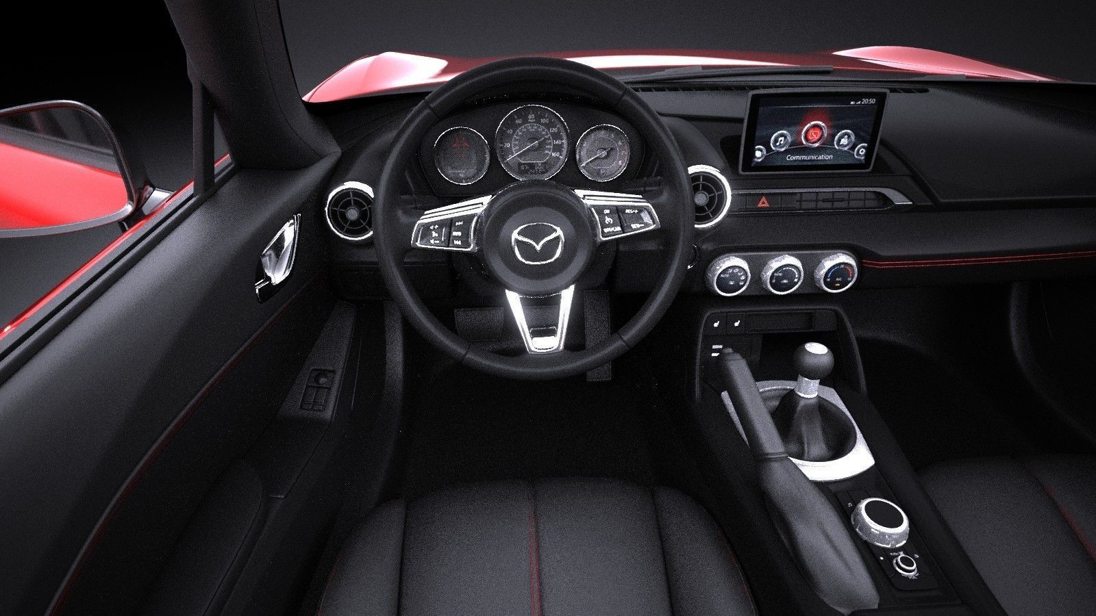 Mazda MX-5 2016 VRAY 3D model_12