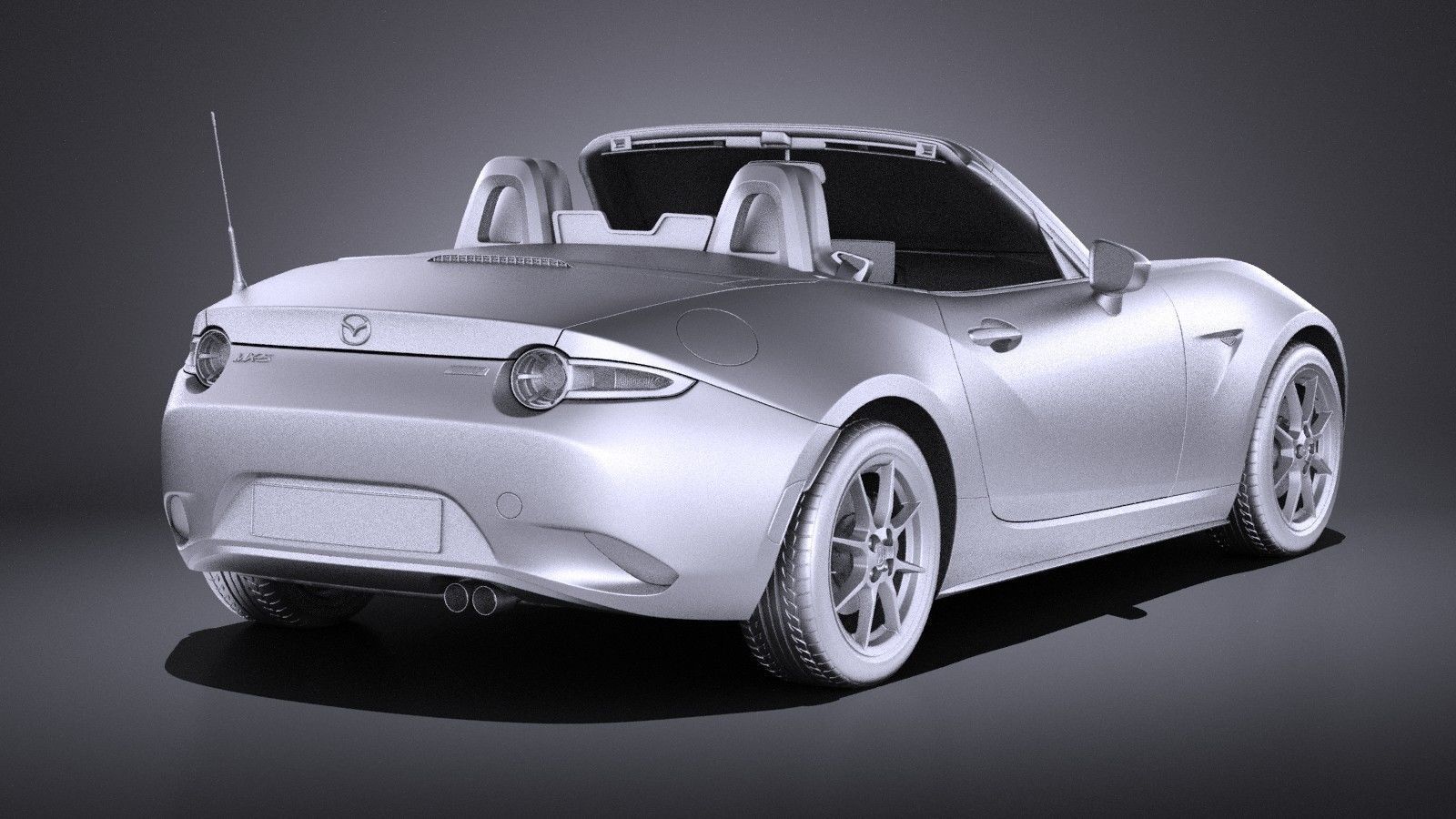Mazda MX-5 2016 VRAY 3D model_11