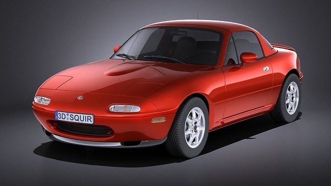 Mazda MX-5 Miata 1989-1997 VRAY 3D model