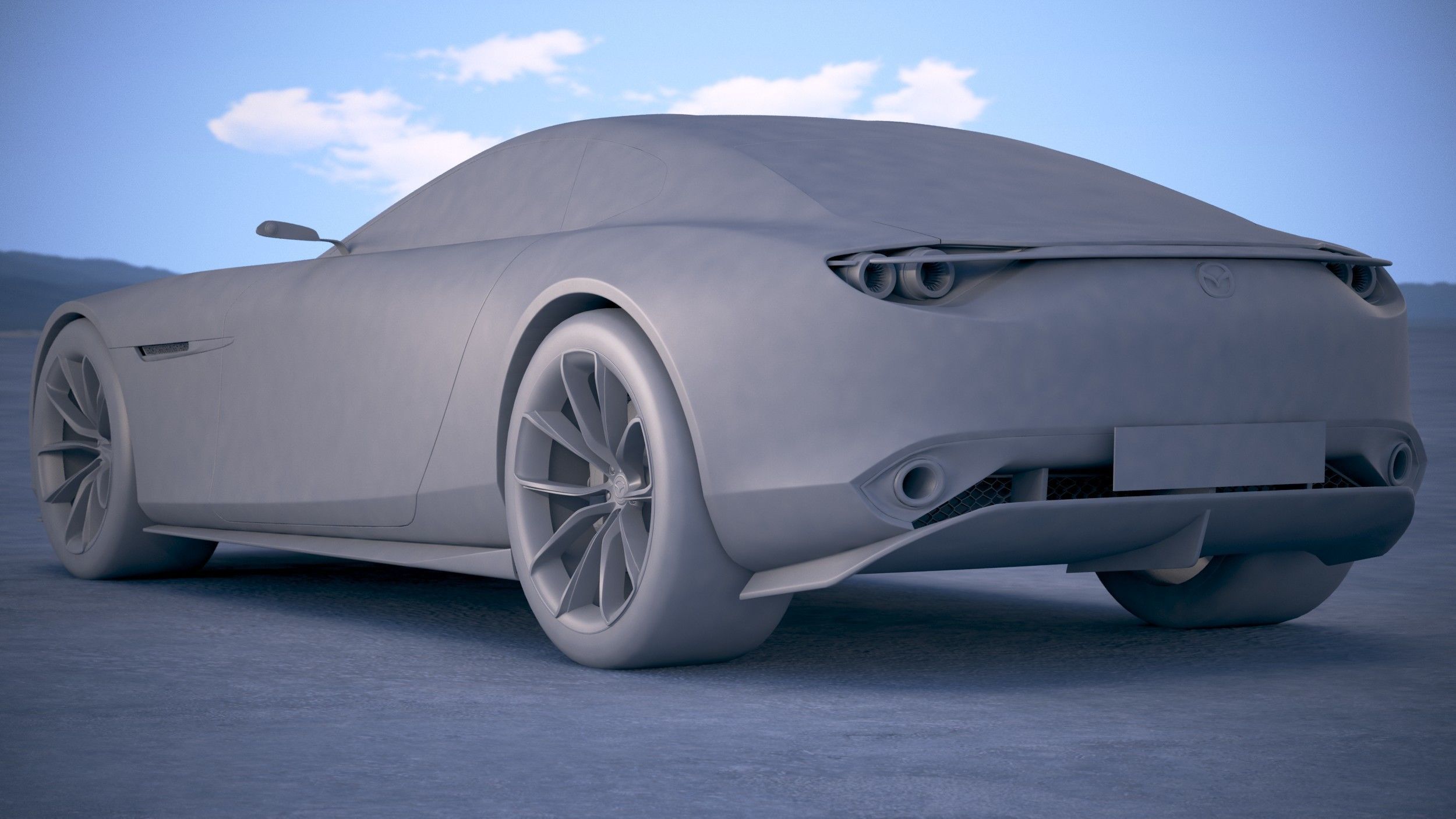 Mazda RX-9 Vision Concept 3D model_30