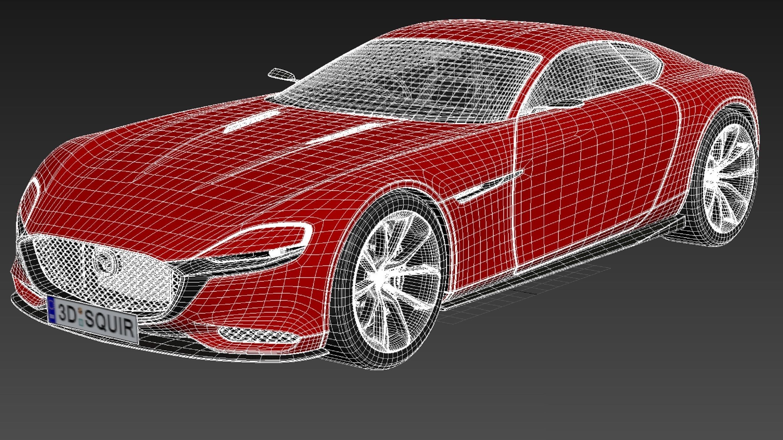 Mazda RX-9 Vision Concept 3D model_34