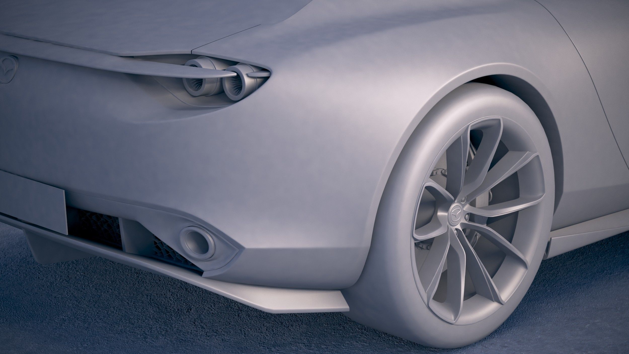 Mazda RX-9 Vision Concept 3D model_20