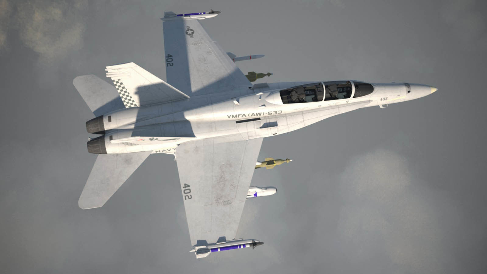 McDonnell Douglas FA-18 Hornet 3D model_12
