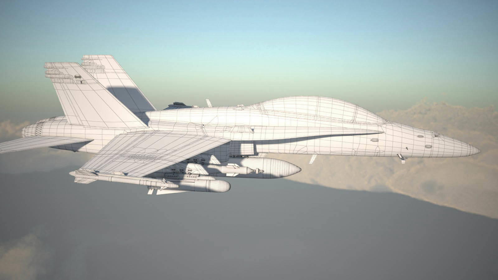 McDonnell Douglas FA-18 Hornet 3D model_32