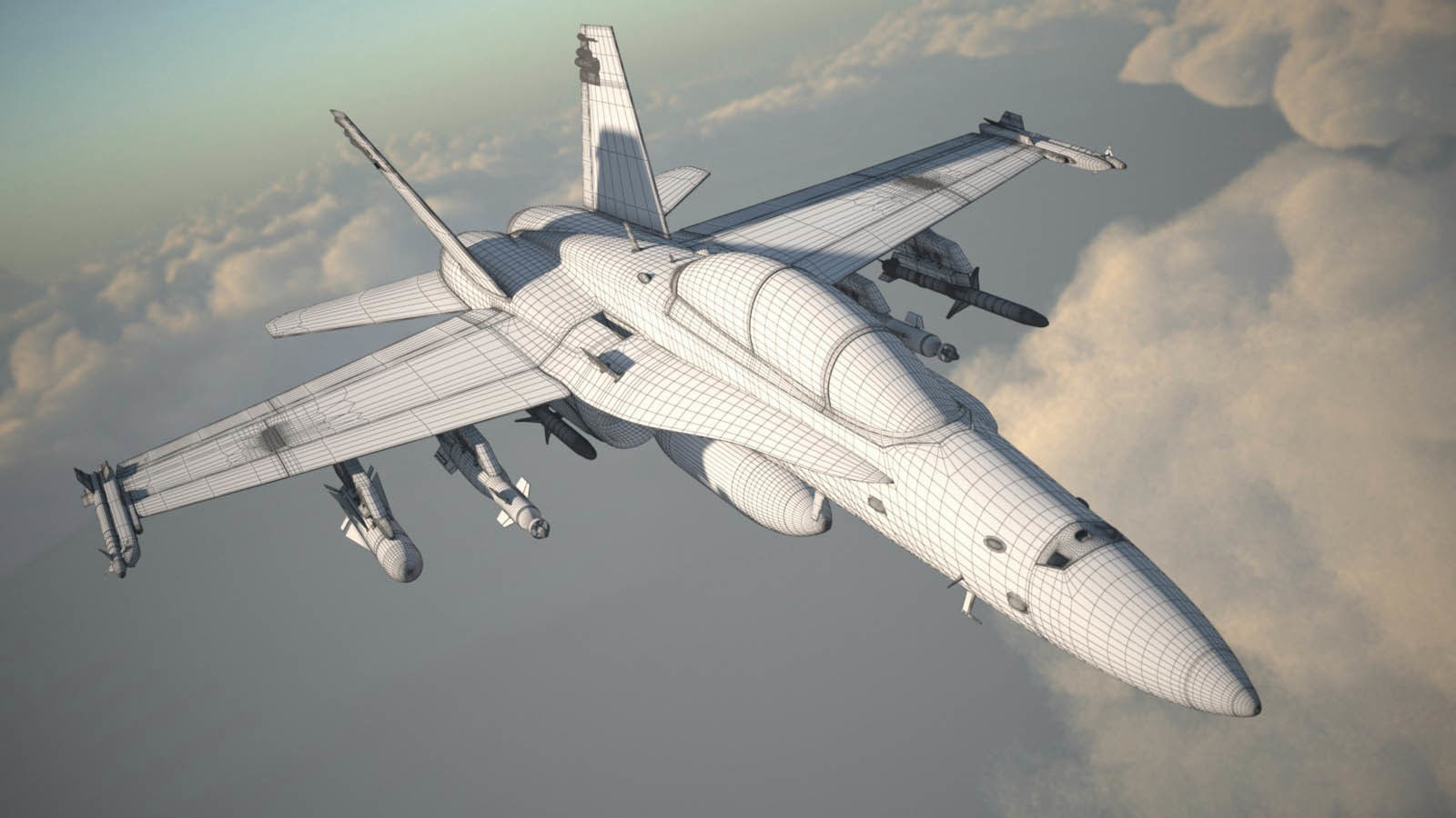 McDonnell Douglas FA-18 Hornet 3D model_26