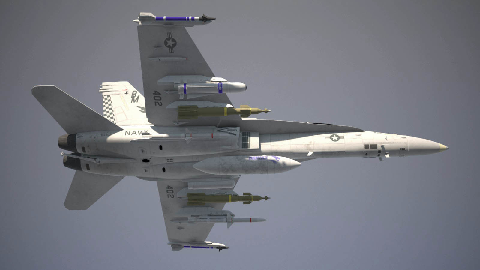 McDonnell Douglas FA-18 Hornet 3D model_13