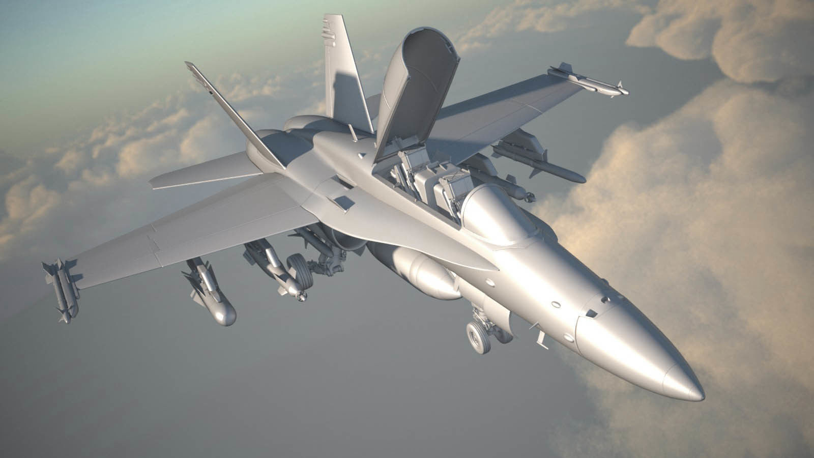 McDonnell Douglas FA-18 Hornet 3D model_22