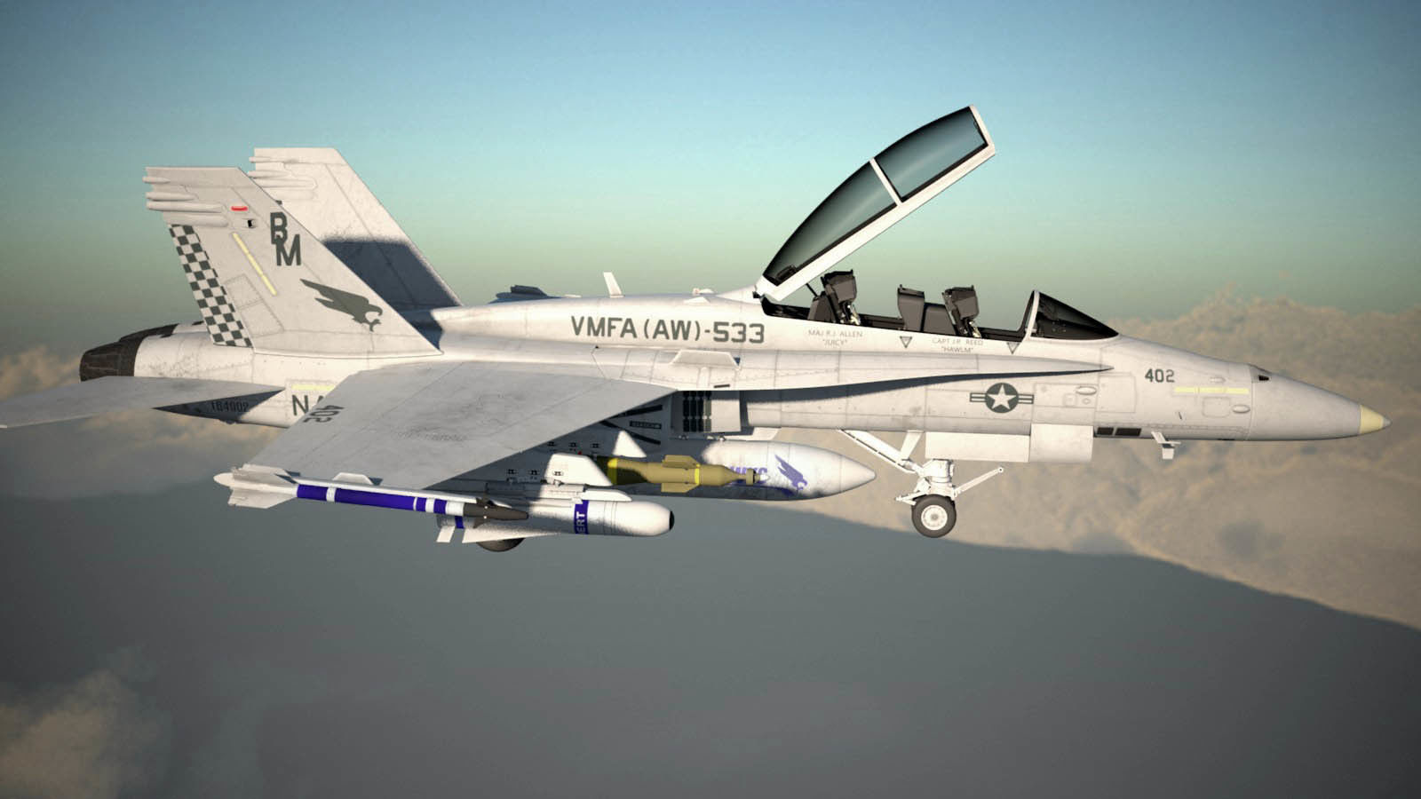 McDonnell Douglas FA-18 Hornet 3D model_15