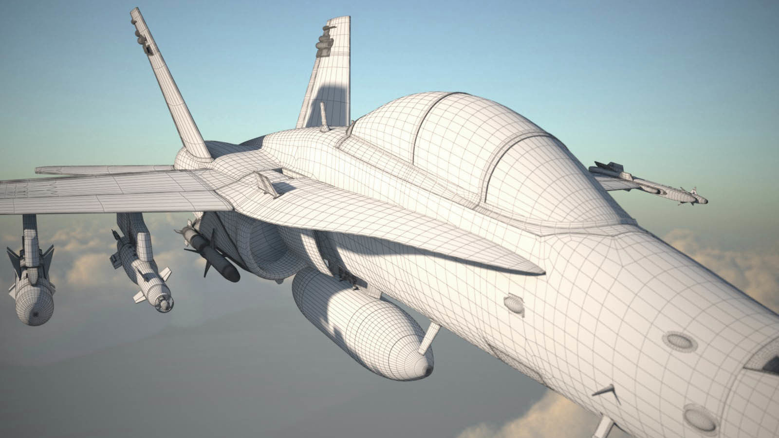 McDonnell Douglas FA-18 Hornet 3D model_29