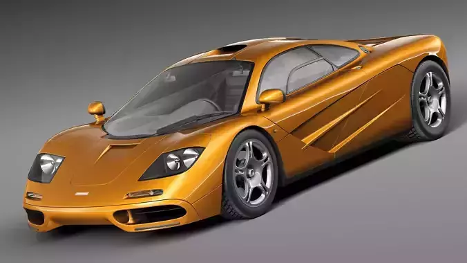 McLaren F1 1994-1998 3D model