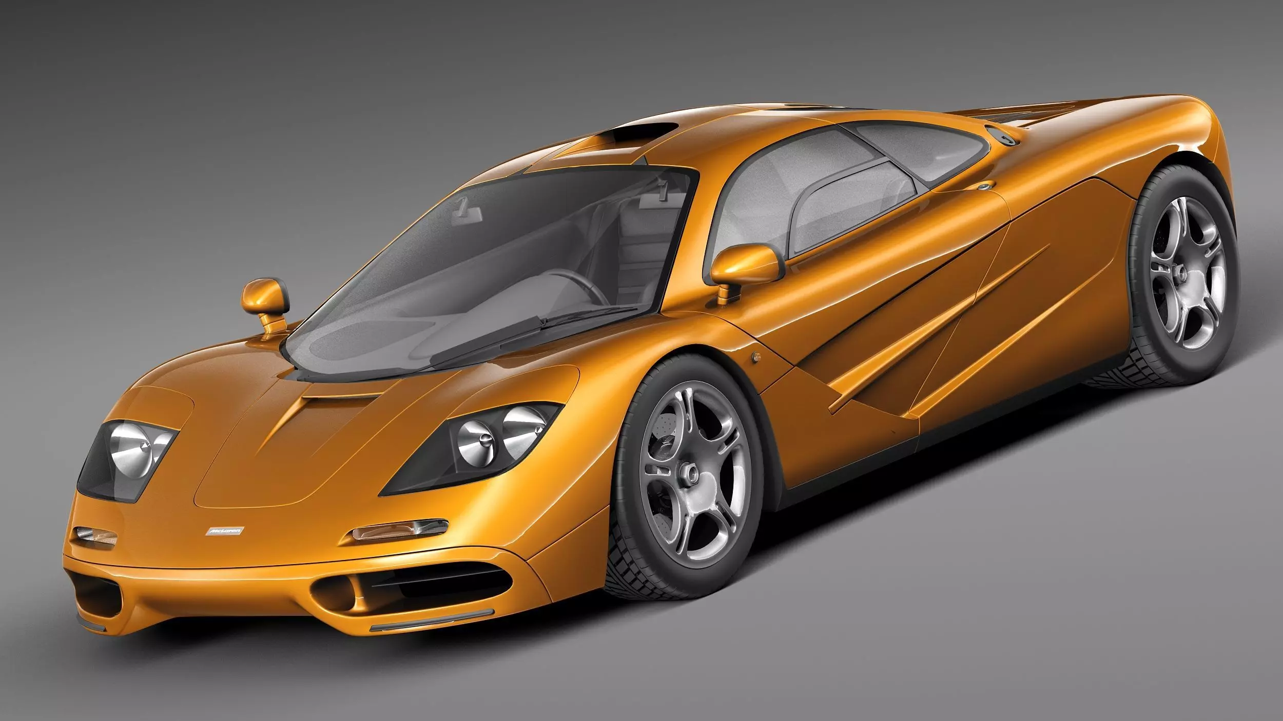 McLaren F1 1994-1998 3D model_0