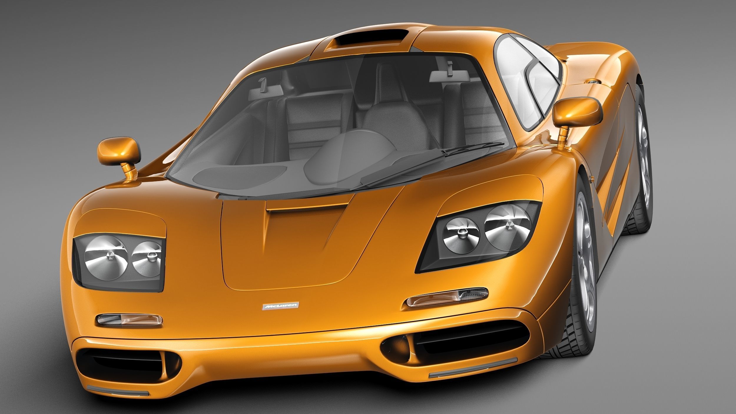 McLaren F1 1994-1998 3D model_1
