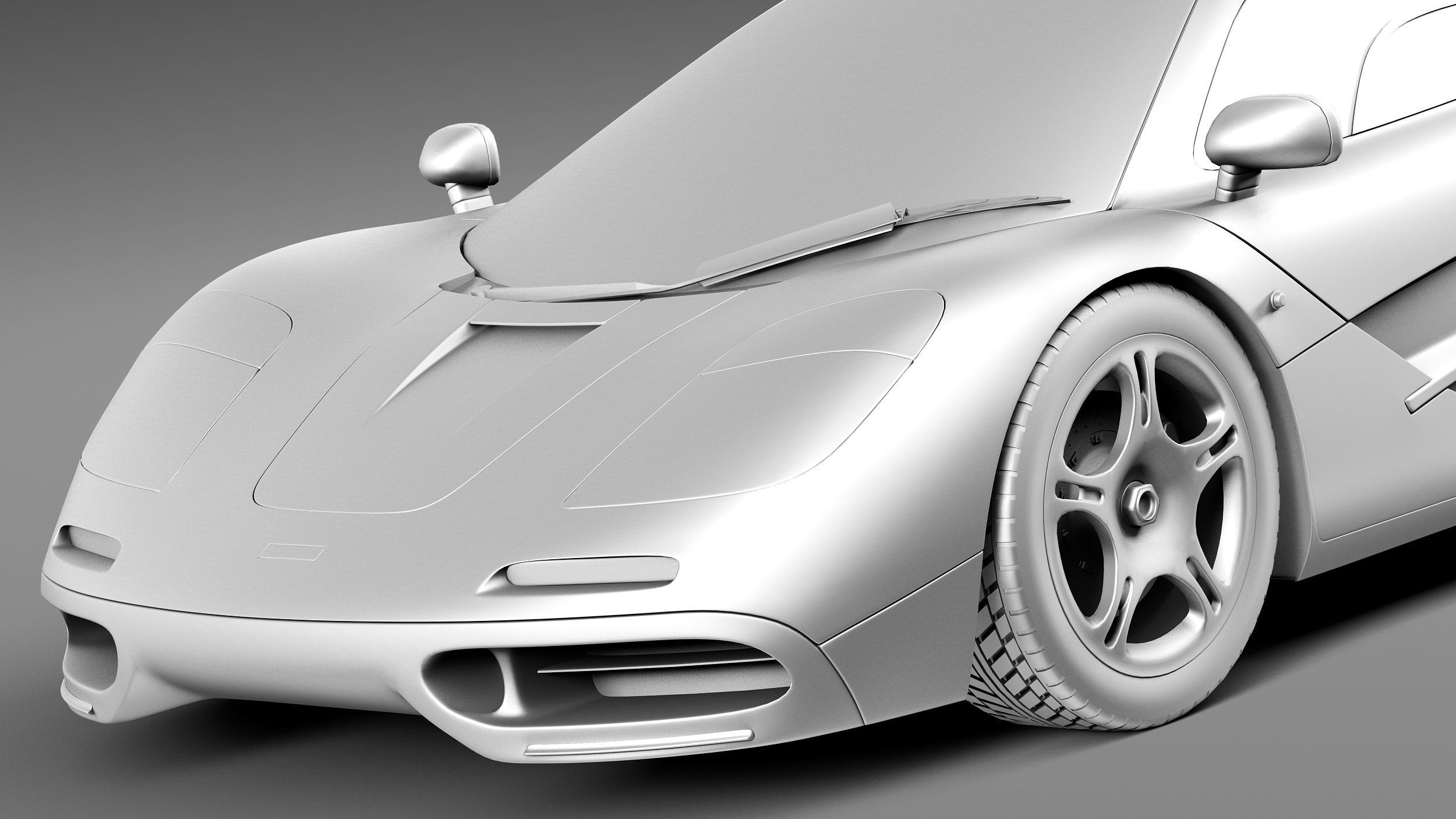 McLaren F1 1994-1998 3D model_10