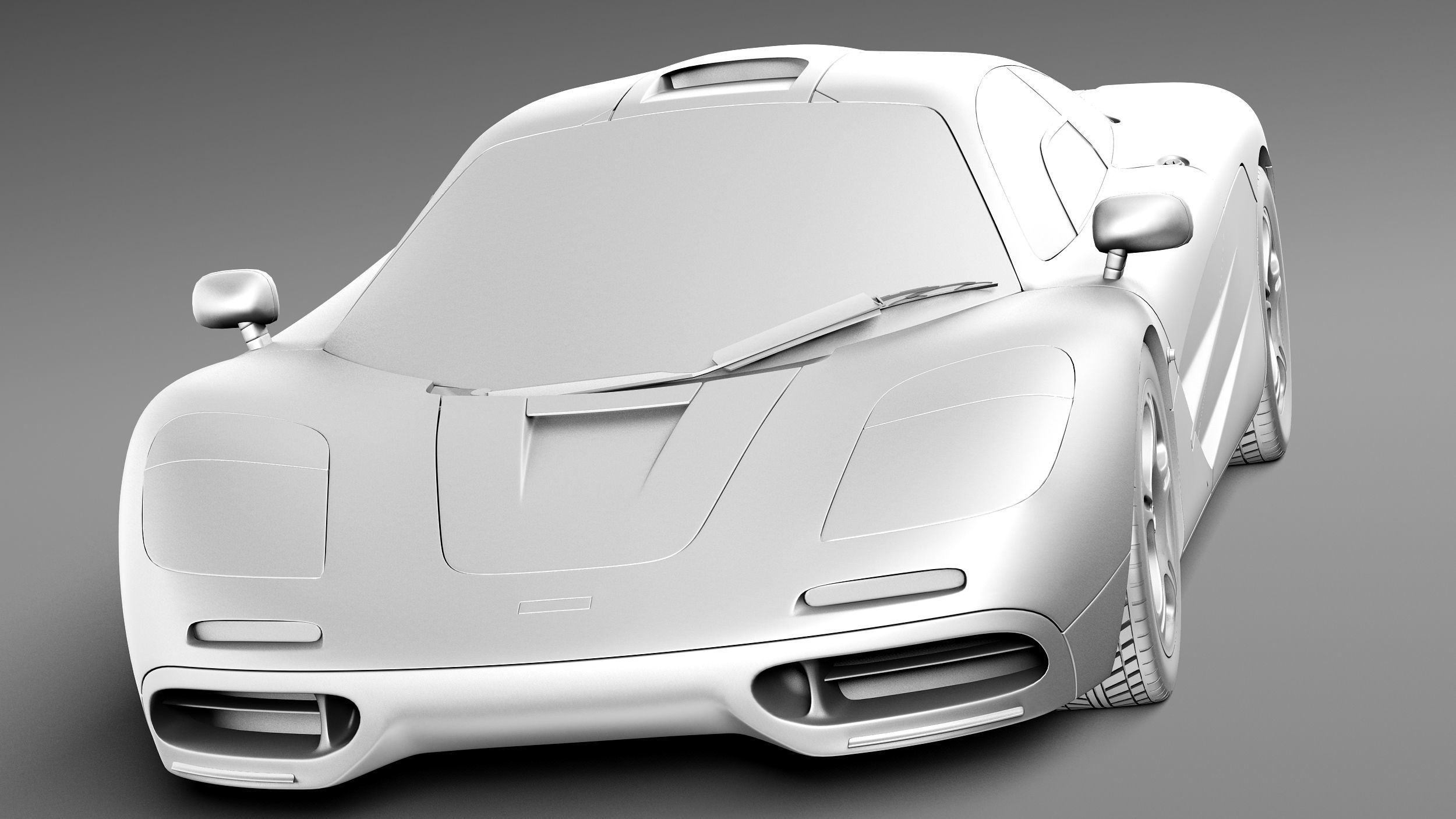 McLaren F1 1994-1998 3D model_9