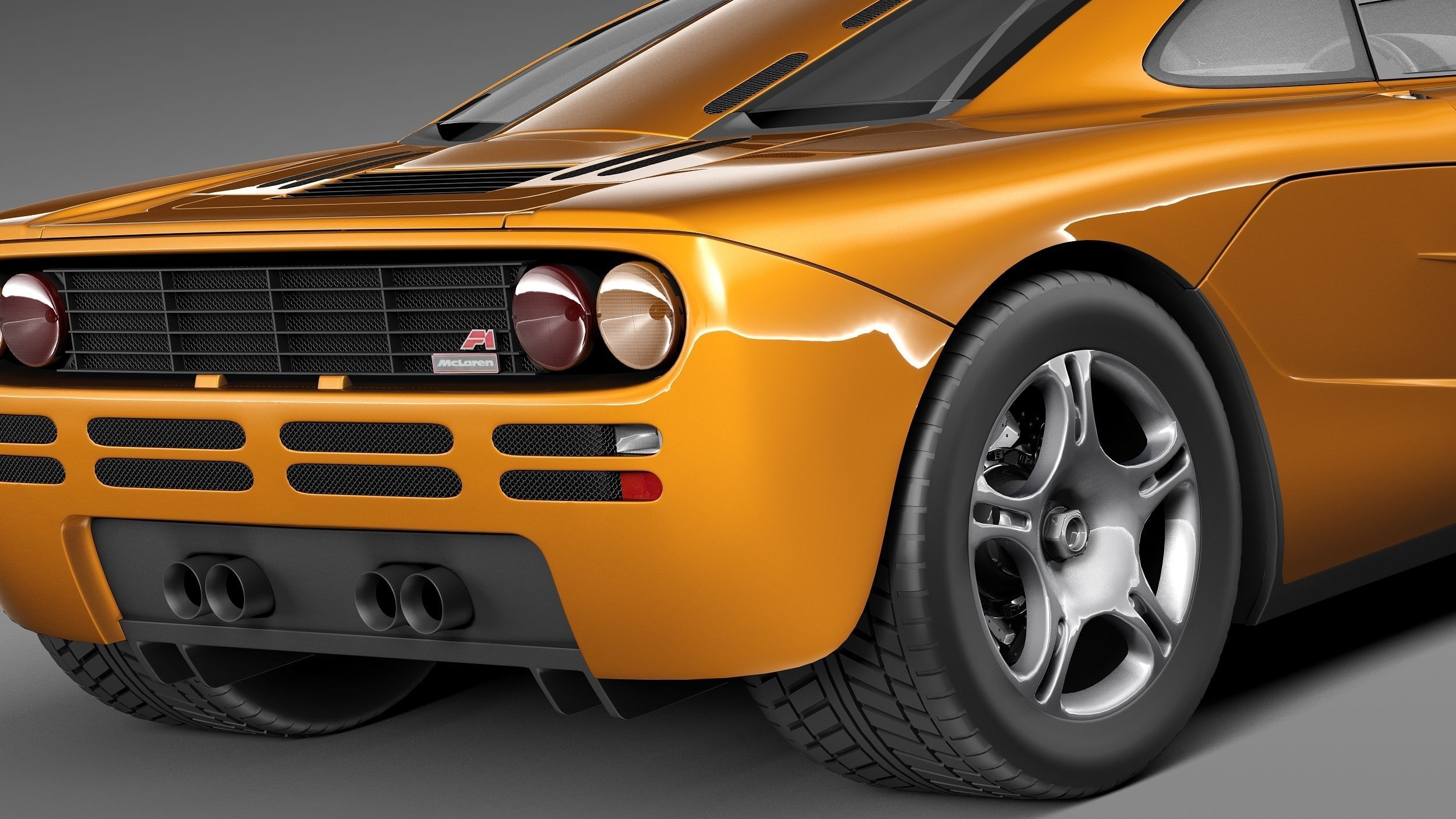 McLaren F1 1994-1998 3D model_3