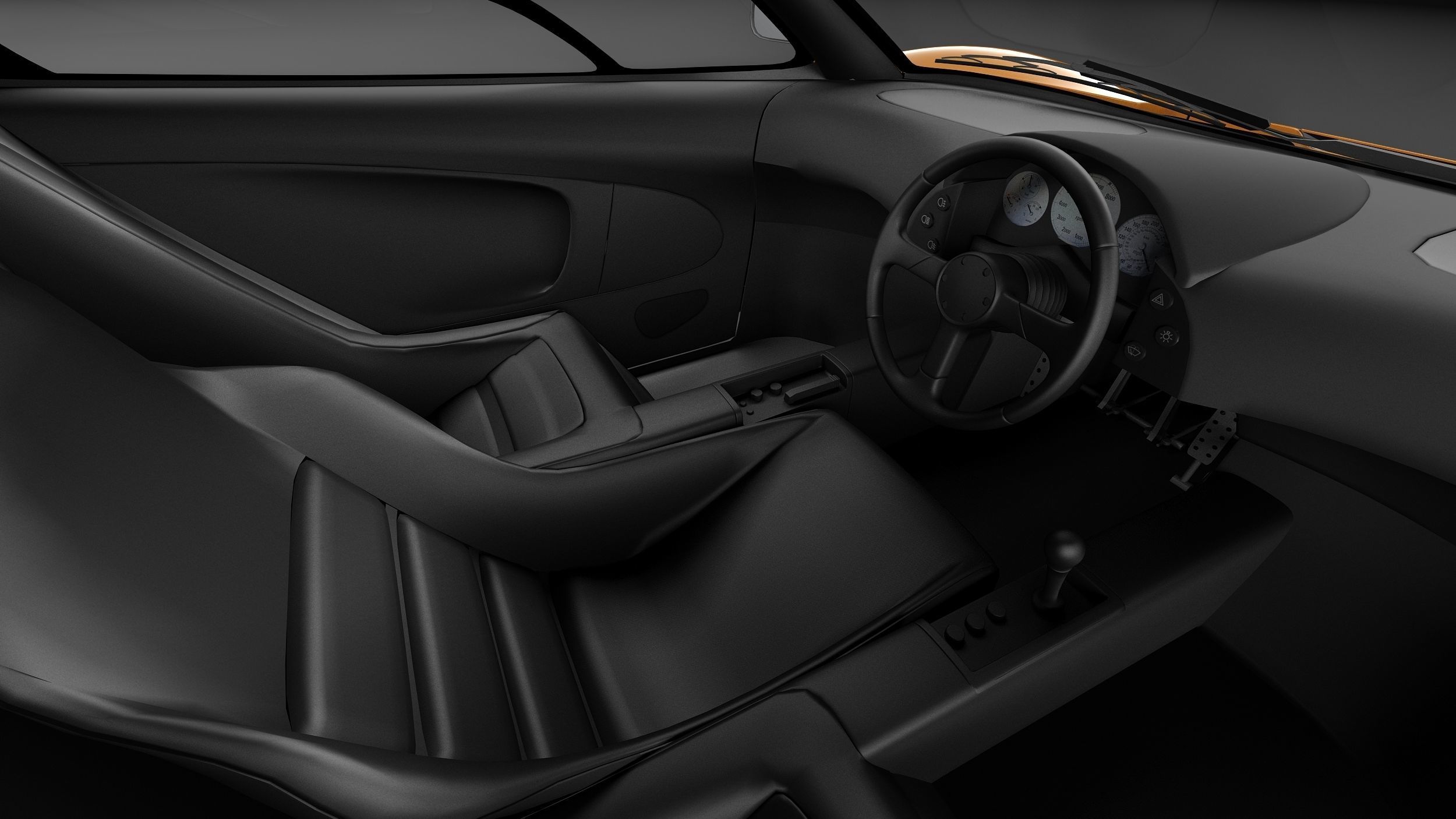 McLaren F1 1994-1998 3D model_16