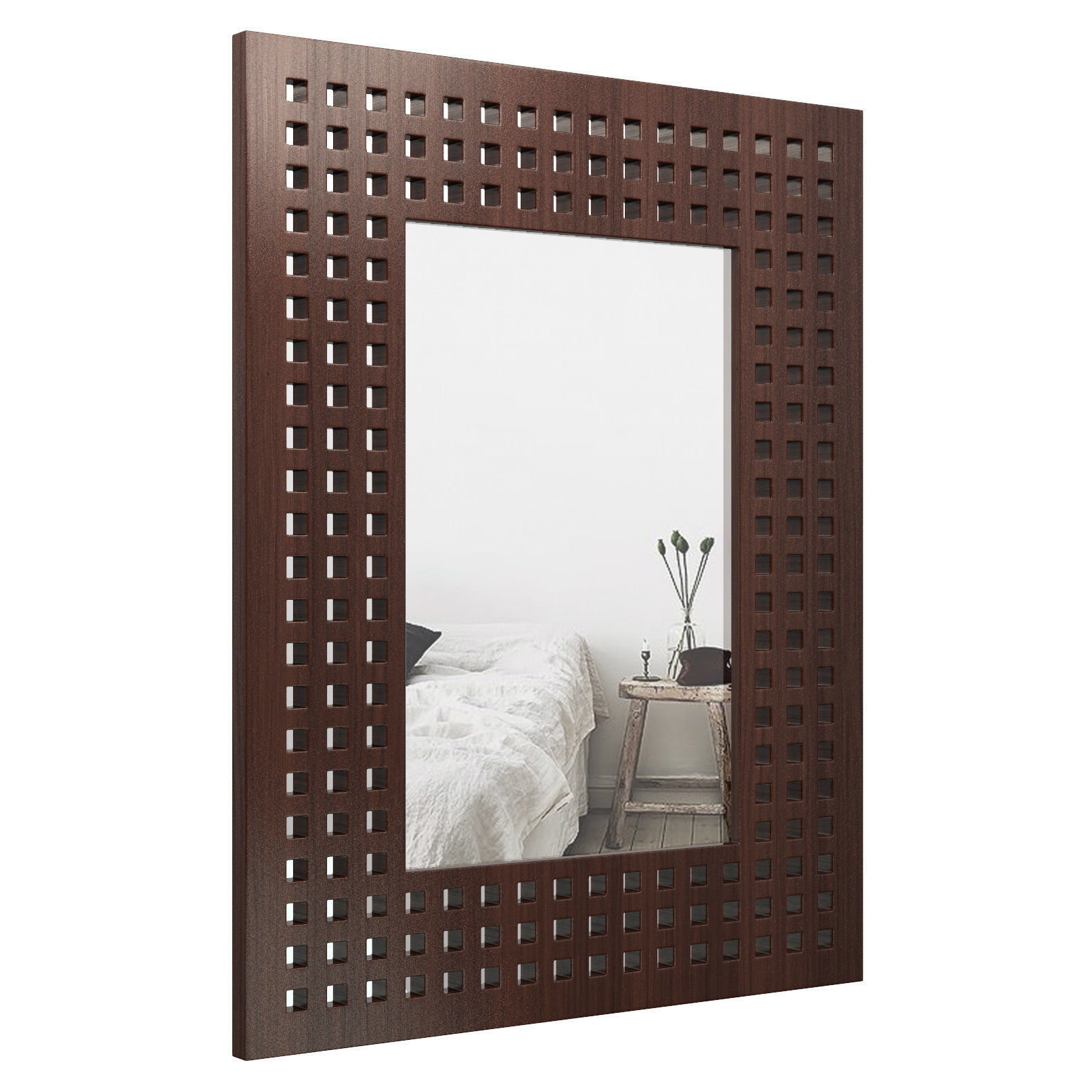 Wood Wall Mirror CLRB3689 3D model_1