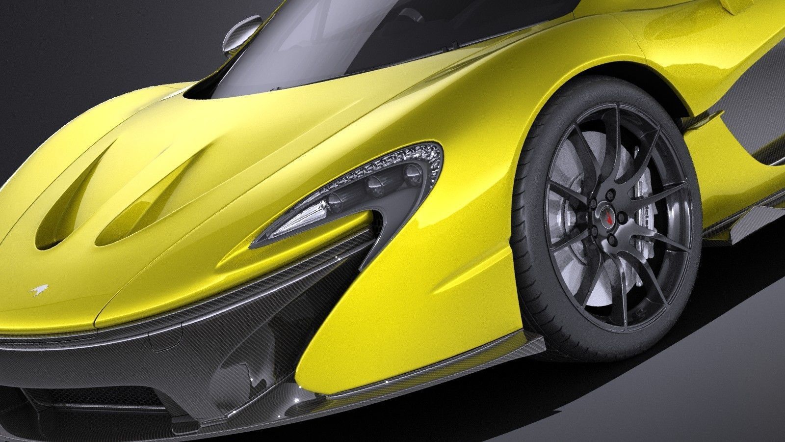 McLaren P1 2016 VRAY 3D model_2
