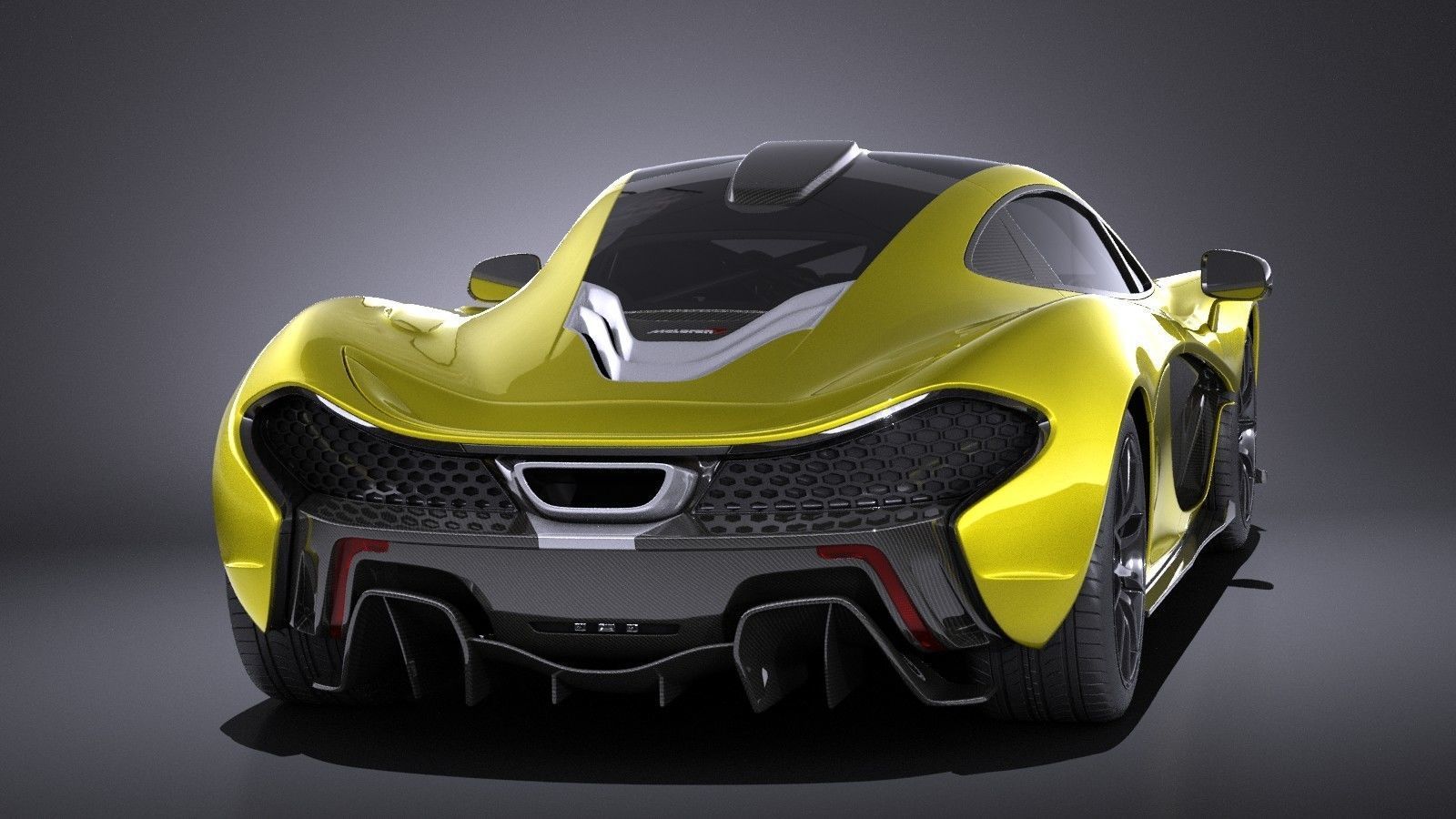 McLaren P1 2016 VRAY 3D model_4