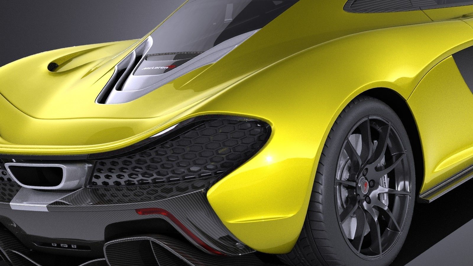 McLaren P1 2016 VRAY 3D model_3