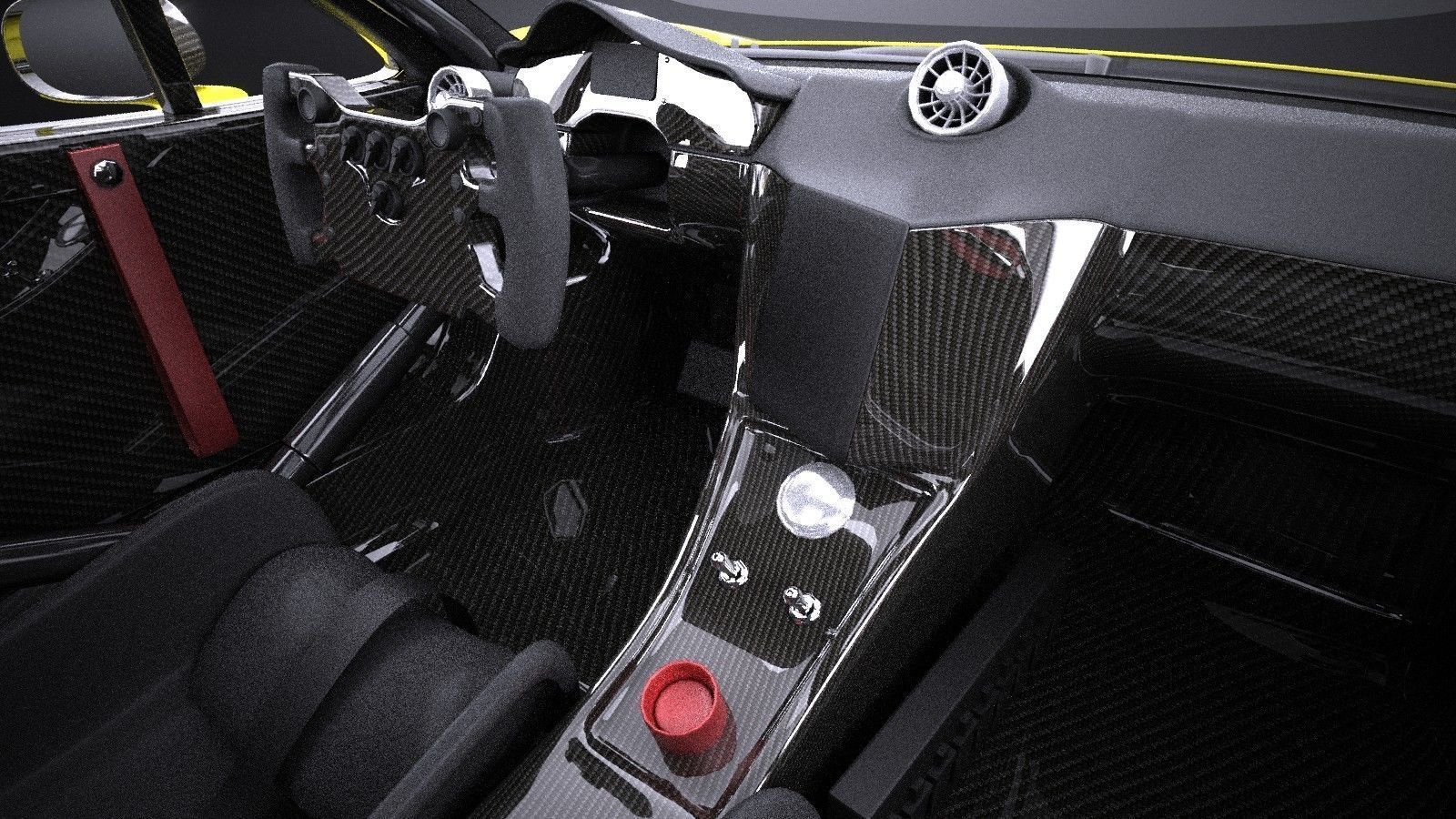 McLaren P1 2016 VRAY 3D model_9