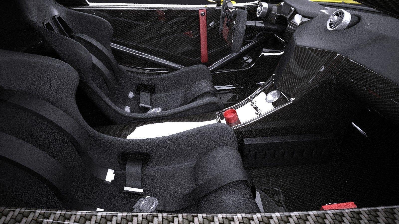 McLaren P1 2016 VRAY 3D model_10