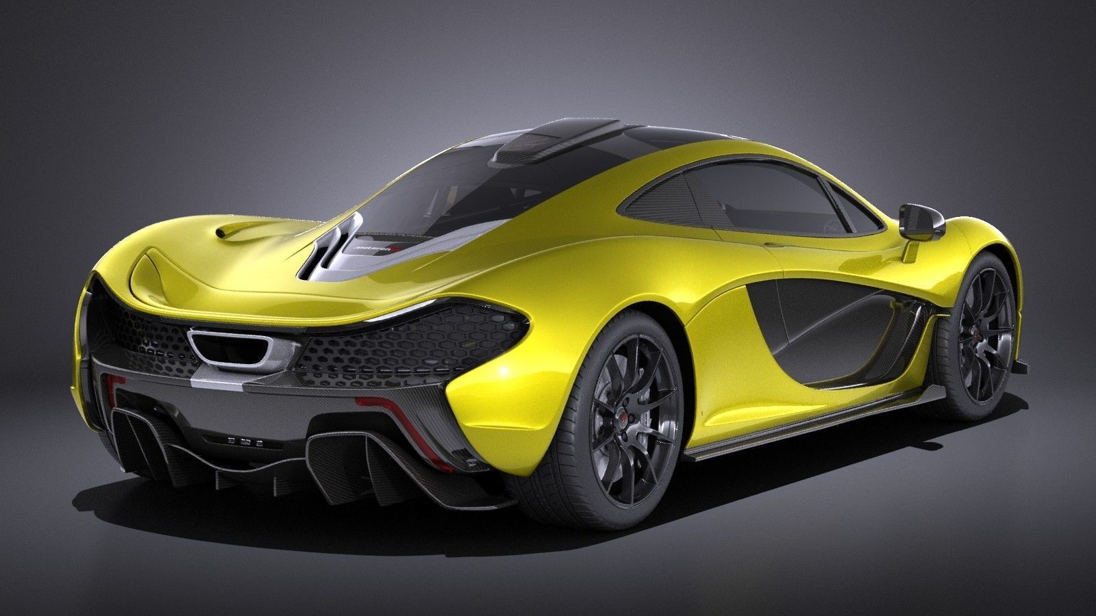 McLaren P1 2016 VRAY 3D model_5