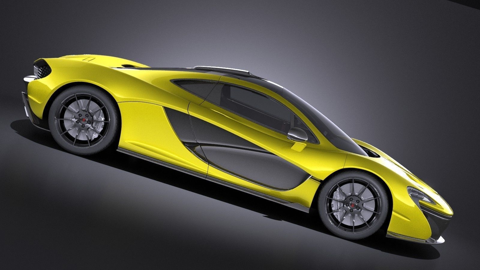 McLaren P1 2016 VRAY 3D model_6