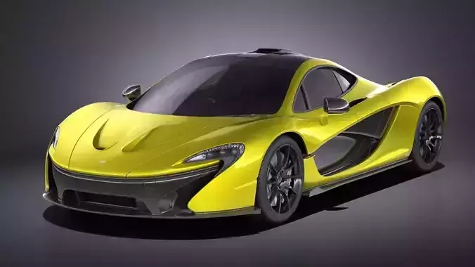 McLaren P1 2016 VRAY 3D model