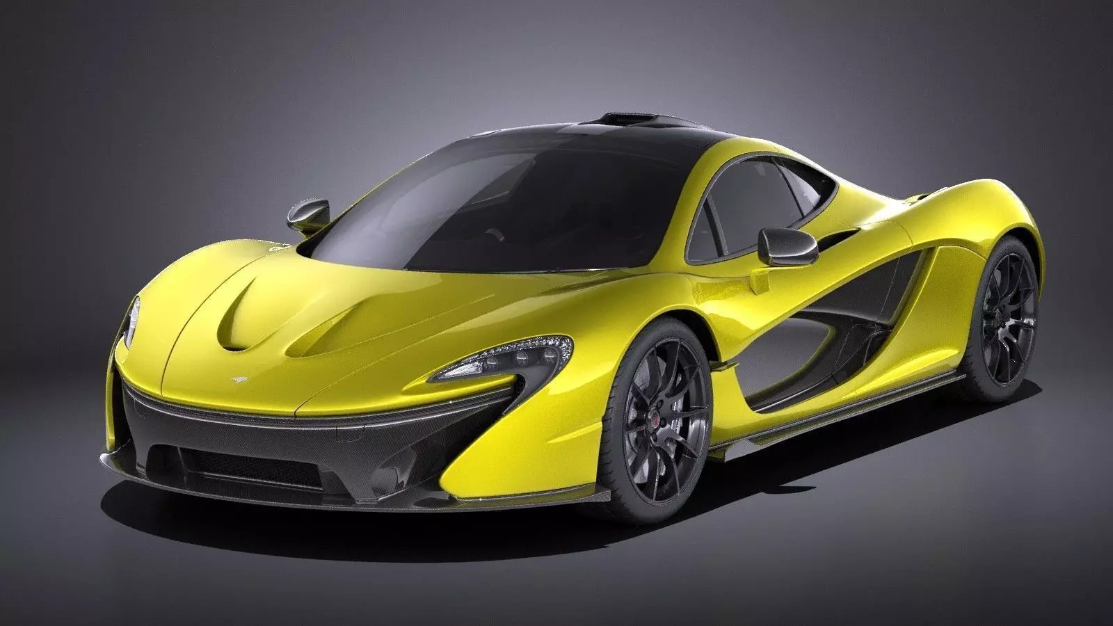 McLaren P1 2016 VRAY 3D model_0