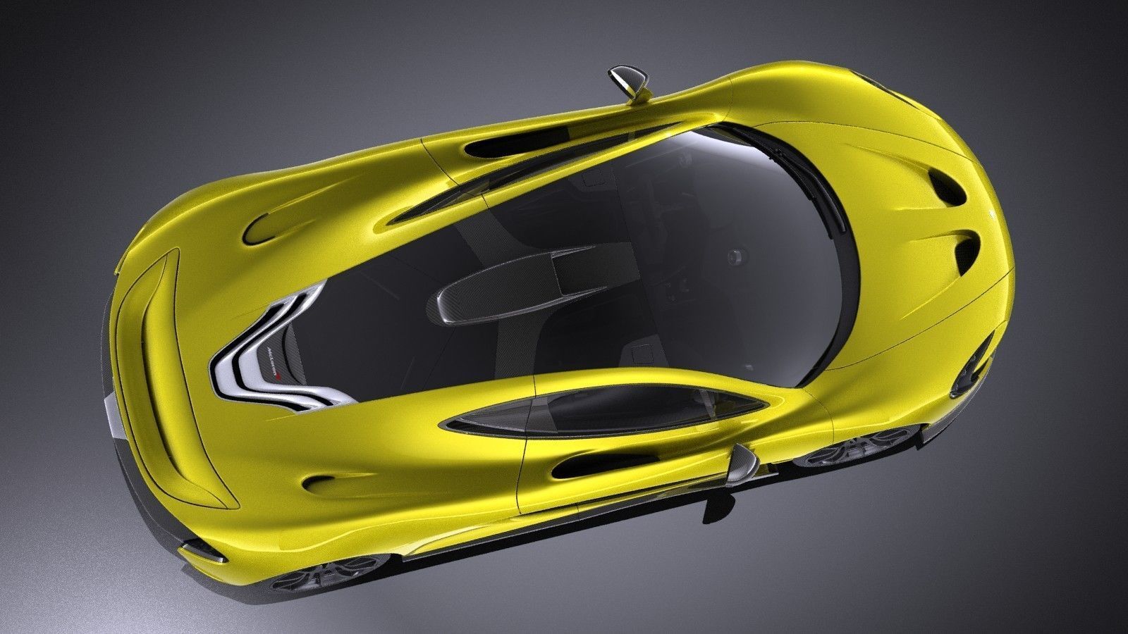 McLaren P1 2016 VRAY 3D model_7