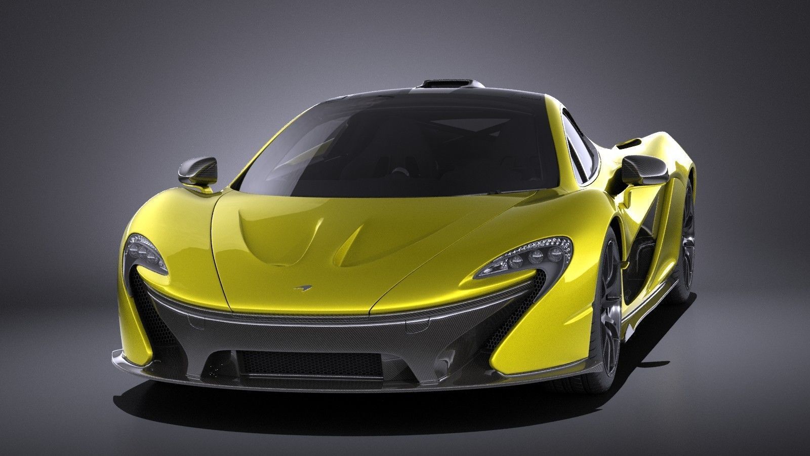McLaren P1 2016 VRAY 3D model_1