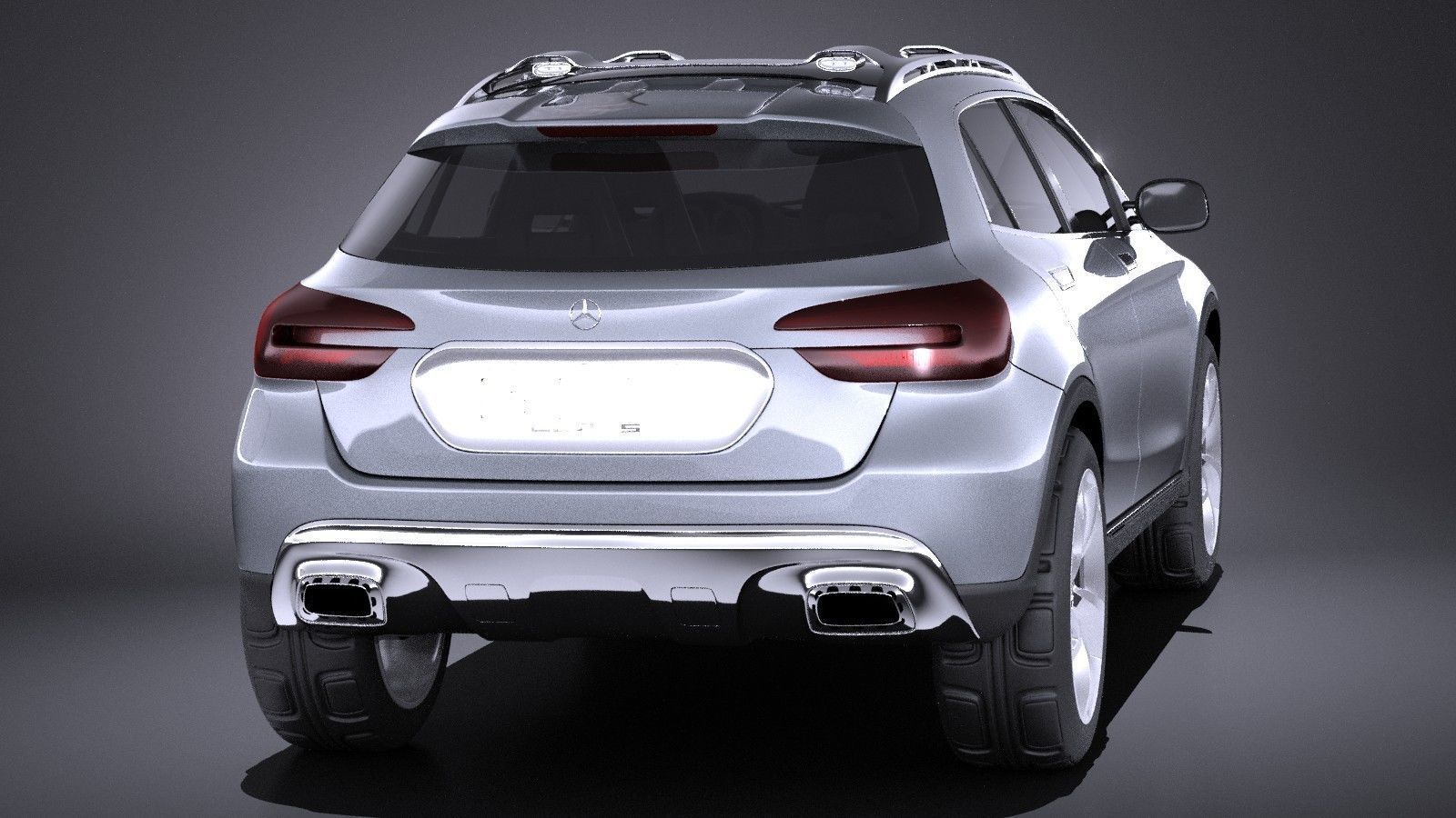 Mercedes Benz GLA Concept 2014 VRAY 3D model_4