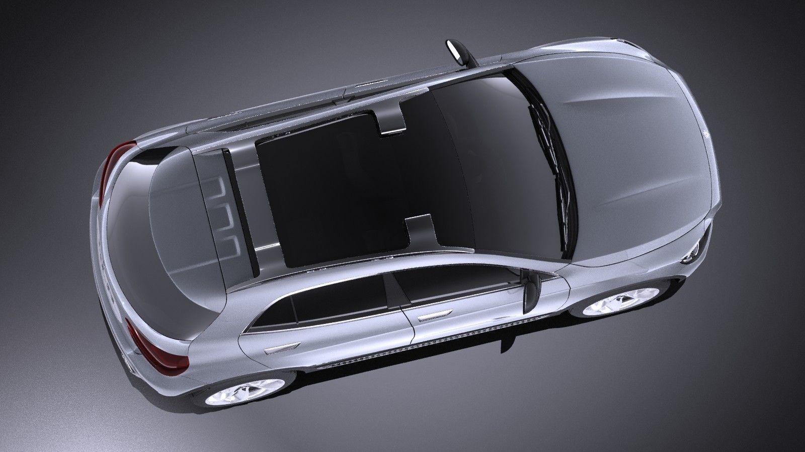 Mercedes Benz GLA Concept 2014 VRAY 3D model_7