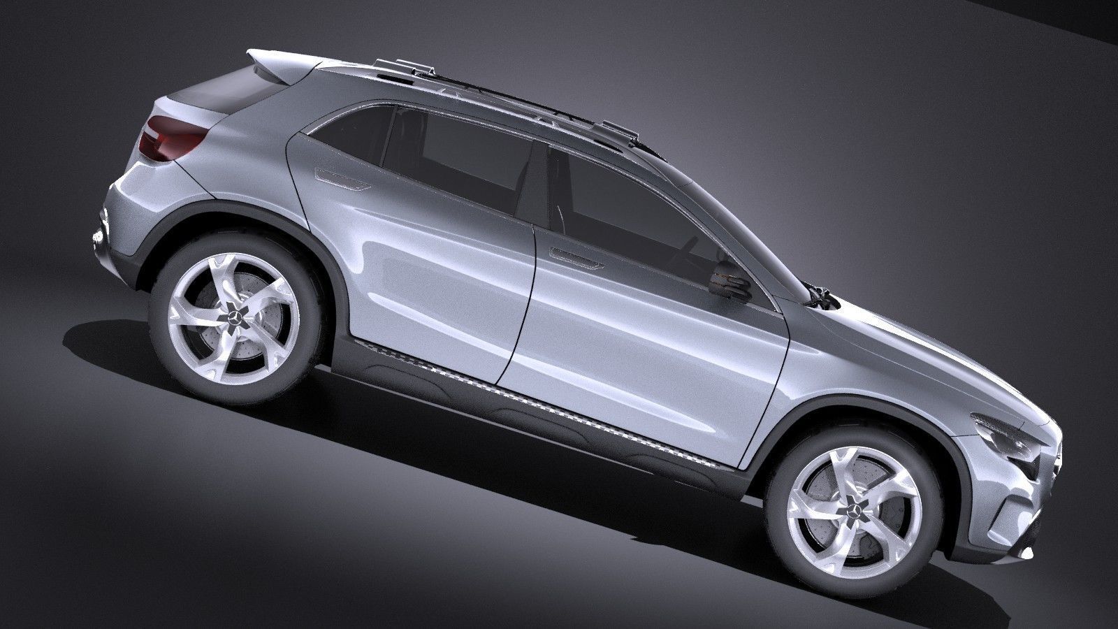 Mercedes Benz GLA Concept 2014 VRAY 3D model_6