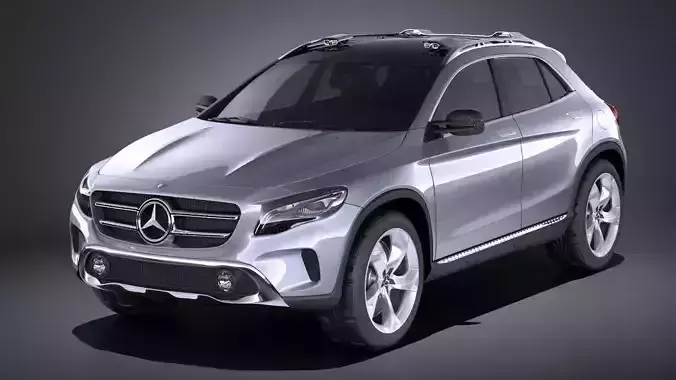 Mercedes Benz GLA Concept 2014 VRAY 3D model
