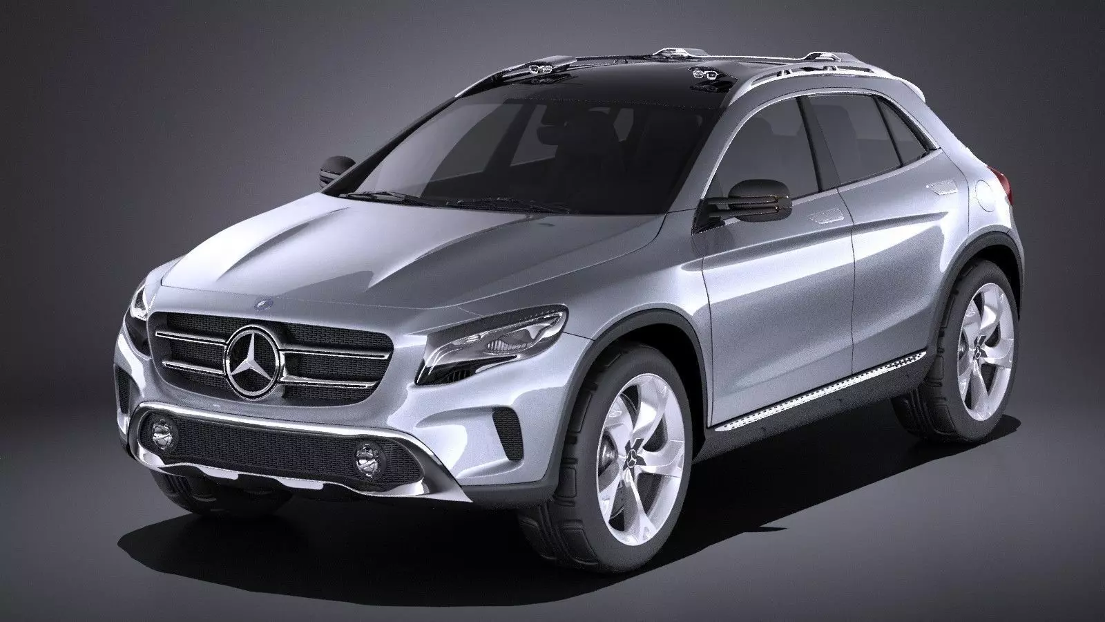 Mercedes Benz GLA Concept 2014 VRAY 3D model_0